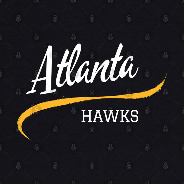 Atlanta Hawks ATL by CityTeeDesigns